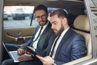 business-people-working-car business-people-working-car